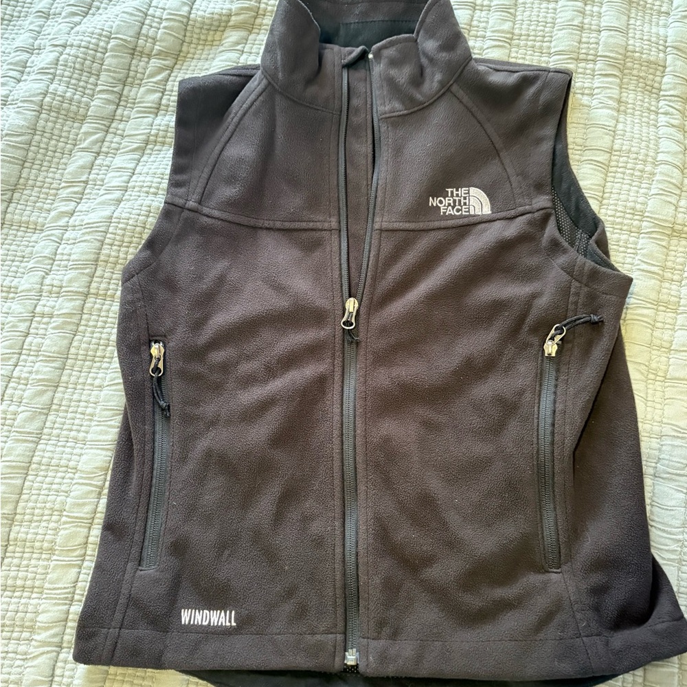 The North Face Black Windwall vest